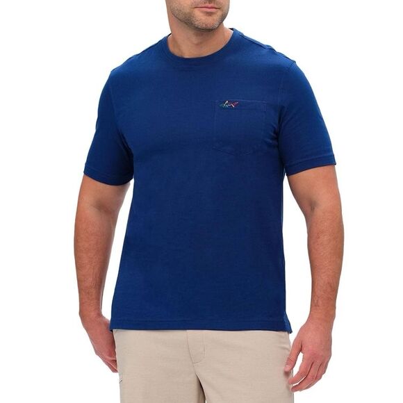 Greg Norman Other - NWT Greg Norman Men's Pocket Tee Shirt Short Sleeve Estate Blue- Size Large